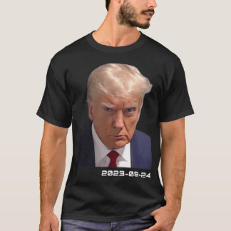 Trump Mugshot (färgad) T Shirt