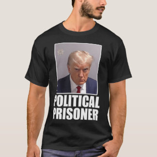 Trump Mugshot Policy Prisoner Shirt T