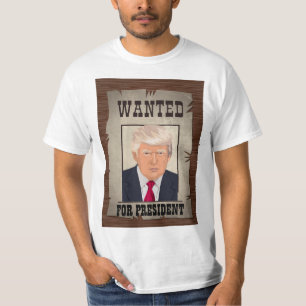TRUMP MUGSHOT VILLE HA VARIT FÖR PRESIDENT 2024 T SHIRT