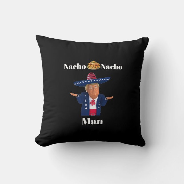 Trump Nacho Nacho Man Dekorativ kudde (Framsida)
