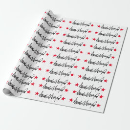 Trump-Namnteckning Presentpapper