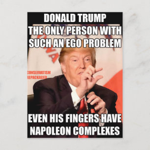 Trump Napoleongalenskap Vykort