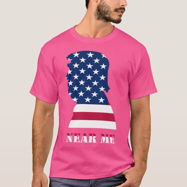 Trump nära mig t shirt (Framsida)