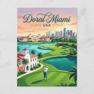 Trump National Doral Miami USA Vykort