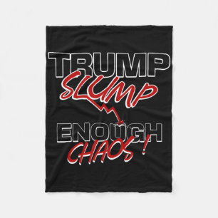 Trump Nedgång Nog Kaos Sänker Ekonomi Marknader N Fleecefilt