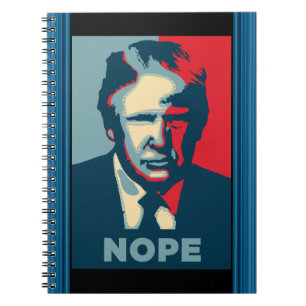 Trump Nope-anteckningsbok Anteckningsbok