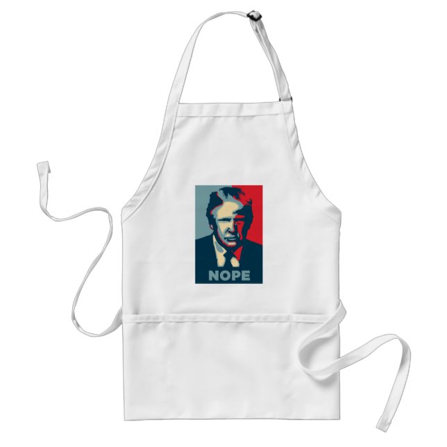 Trump Nope Apron Förkläde (Framsidan)