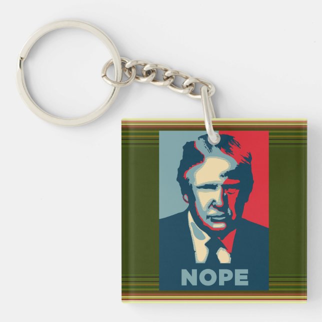 Trump Nope Keychain (Framsidan)