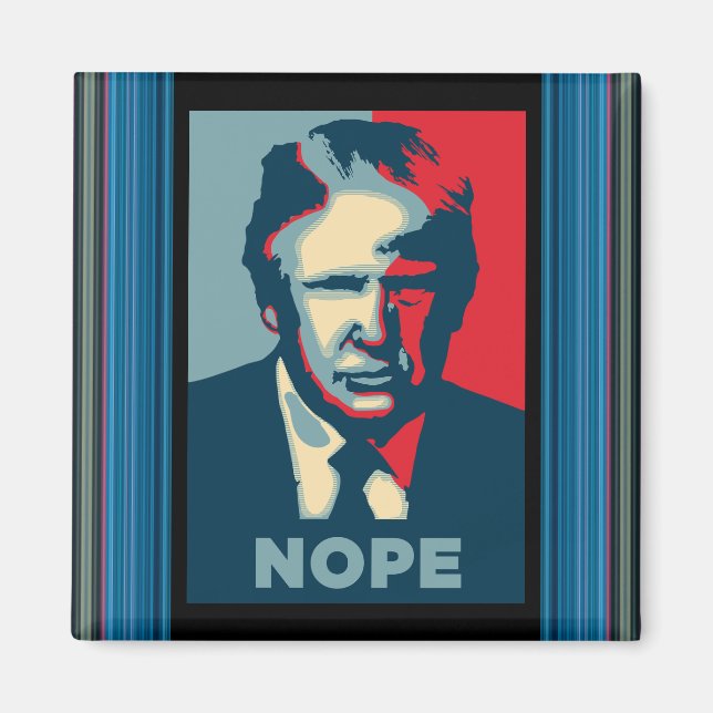 Trump Nope Magnet (Framsidan)