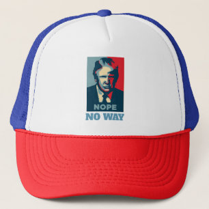 Trump Nope No Way Truckerkeps