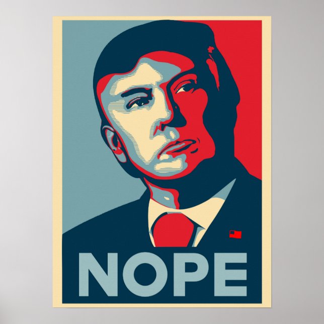 Trump - Nope Poster (Framsidan)