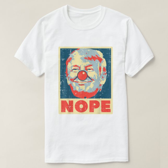 TRUMP NOPE T-Shirt (Design framsida)
