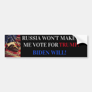 TRUMP NOT BIDEN 2020 BILDEKAL