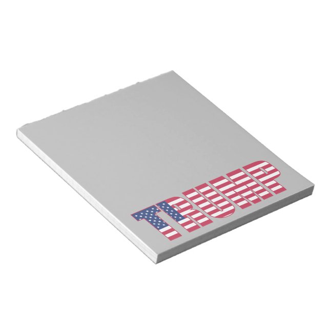 TRUMP NOTE PAD ANTECKNINGSBLOCK (Vinklad)