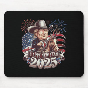 Trump Nyår 2025 Patriotic Horse Trump American Musmatta