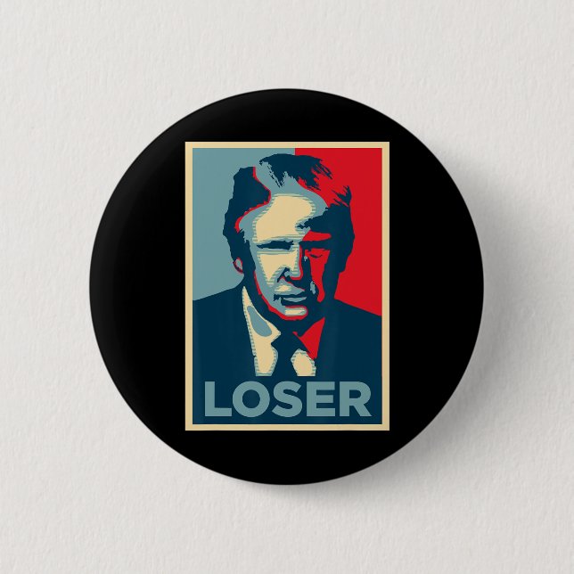 Trump Obama Hope Poster Loser Knapp (Framsida)
