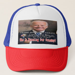 Trump och biden Debatt Keps