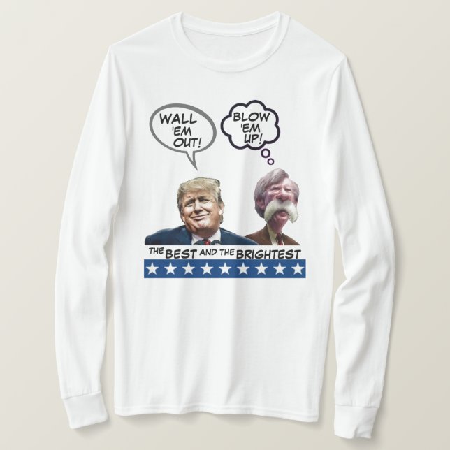 Trump och Bolton T Shirt (Design framsida)