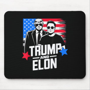 Trump och Elon 2024 Presidentval i Amerika Musmatta