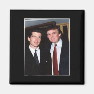 Trump och Jfk Anonymous Magnet