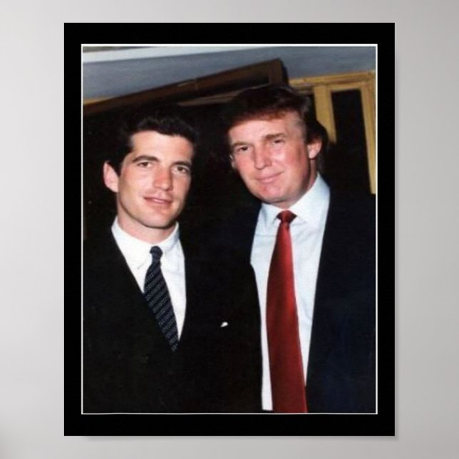 Trump och Jfk Anonymous Poster (Framsidan)