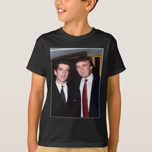 Trump och Jfk Anonymous T Shirt (Framsida)