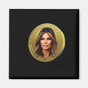 Trump Och Melania Valuta Lanserar Meme Coin Trum Magnet