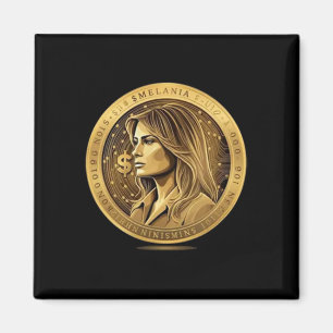 Trump Och Melania Valuta Lanserar Meme Coin Trum Magnet