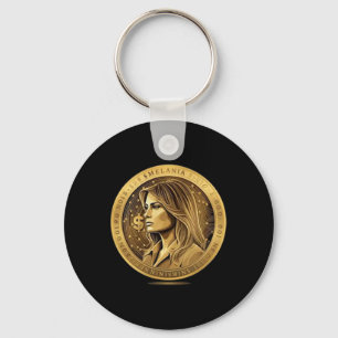 Trump och Melania Valuta Lanserar Meme Coin Trum Nyckelring