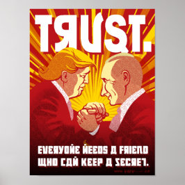 Trump och Putin-Poster Poster
