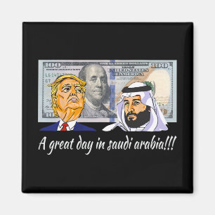 Trump och saudiska ledarskikt Underbara dagar i Sa Magnet