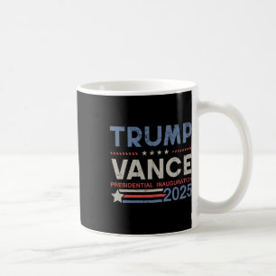 Trump Och Vance President Invigning Dag 2025 Me Kaffemugg