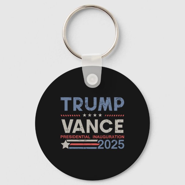 Trump och Vance president invigningsdag 2025 mig Nyckelring (Framsida)