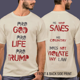 Trump-offertleverans | Konservativ Apparel T-Shirt