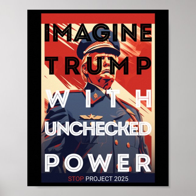Trump okontrollerad poster (Framsidan)