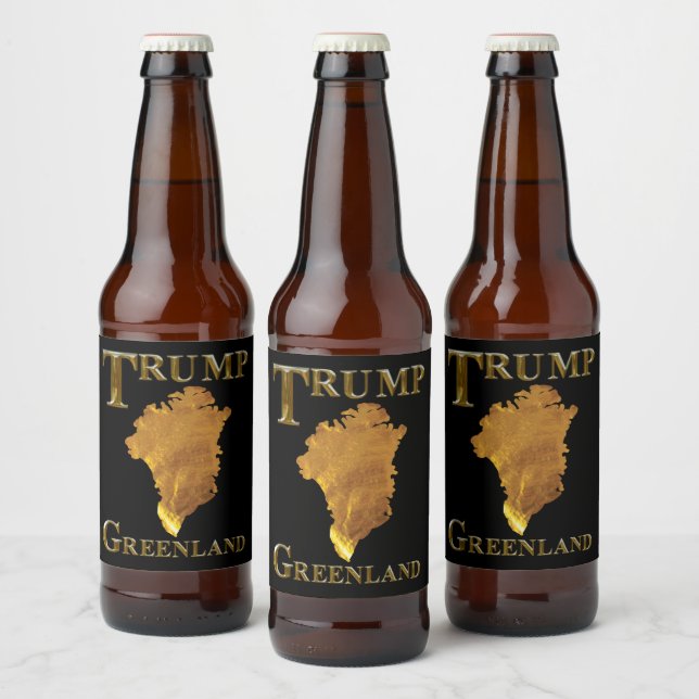 TRUMP  ÖLFLASKA ETIKETT (Flaskor)
