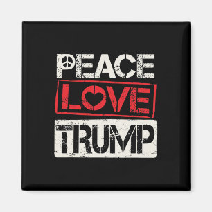 Trump Omval Fred Kärlek Trump Magnet