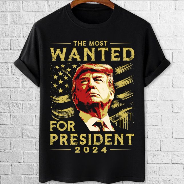 Trump önskad för president t shirt (Skapare uppladdad)