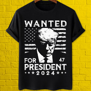 Trump önskad till president 2024 t shirt