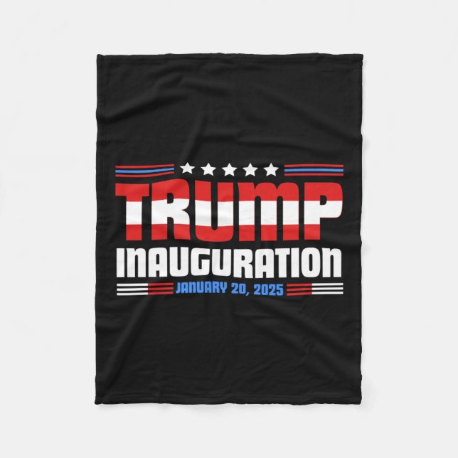 Trump-ordförande Fleecefilt (Framsidan)