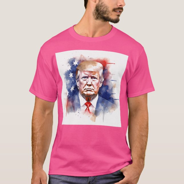 Trump-ordförande T Shirt (Framsida)
