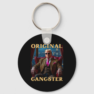 Trump Original Gangster Rolig Donald Trump _1  Nyckelring