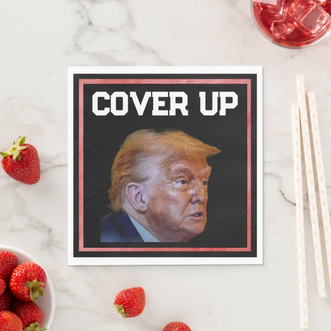Trump Överdragande Pappersserviett Pappersservett (Insitu)