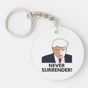 Trump Överge aldrig Mugg Shot