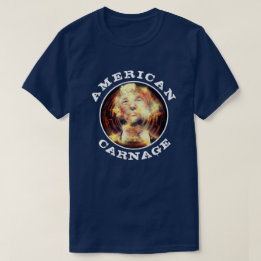 Trump på Fire American Carnage T Shirt