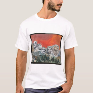 Trump på Mt Rushmore T Shirt