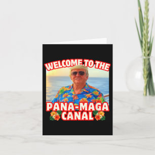 Trump Panama Canal Pana-mega Beach Cruise Vacation Kort