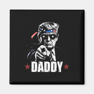Trump Pappa 2025 Officiell Trump Pappa Rolig 2 Magnet