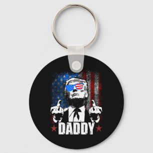 Trump Pappa 2025 Officiell Trump Pappa Rolig 3 Nyckelring