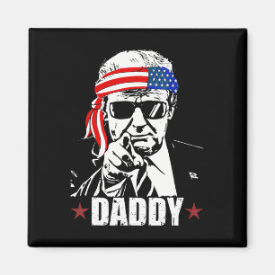 Trump Pappa 2025 Officiell Trump Pappa Rolig Magnet